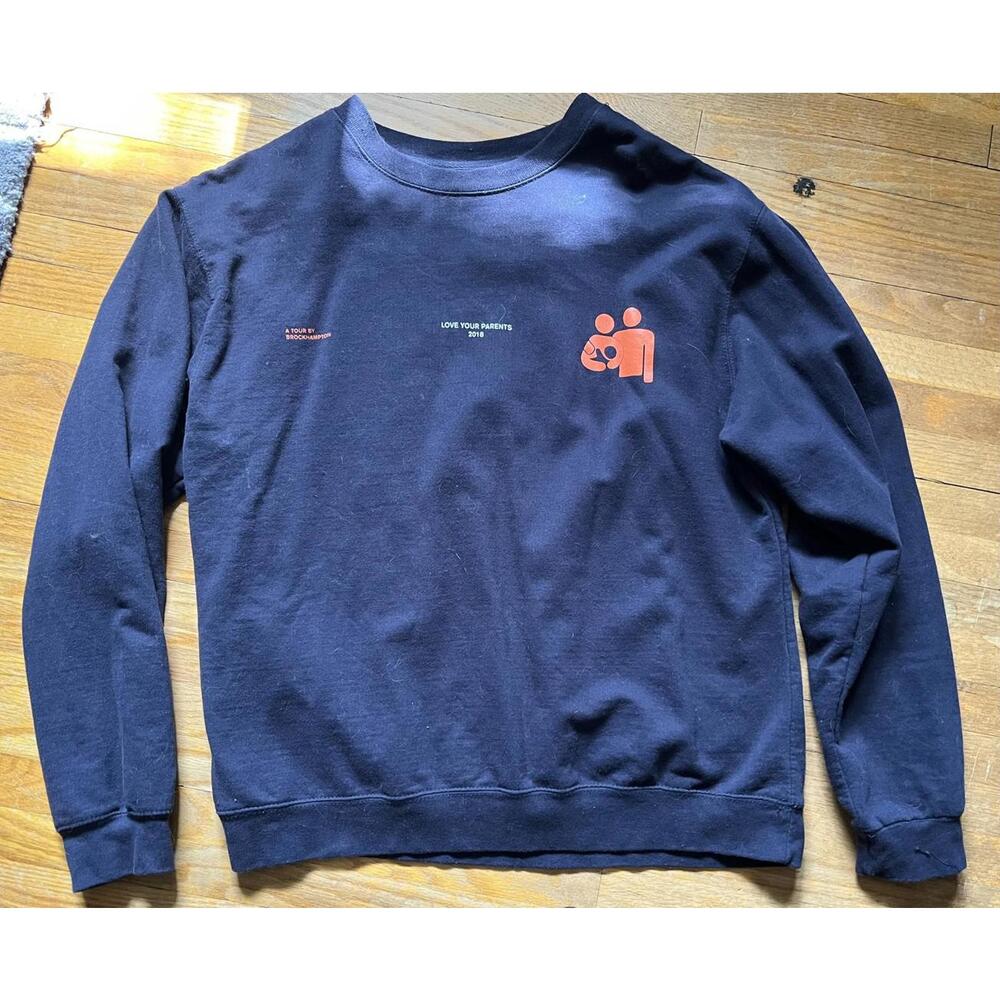 RARE Brockhampton Love Your Parents 2018 Crewneck Sweater